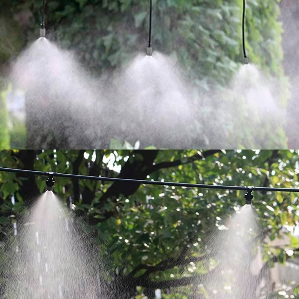Sistema de Refrigeração, Nebulização Externa, Para Irrigação de Jardim, Com Mangueira de 10 Metros