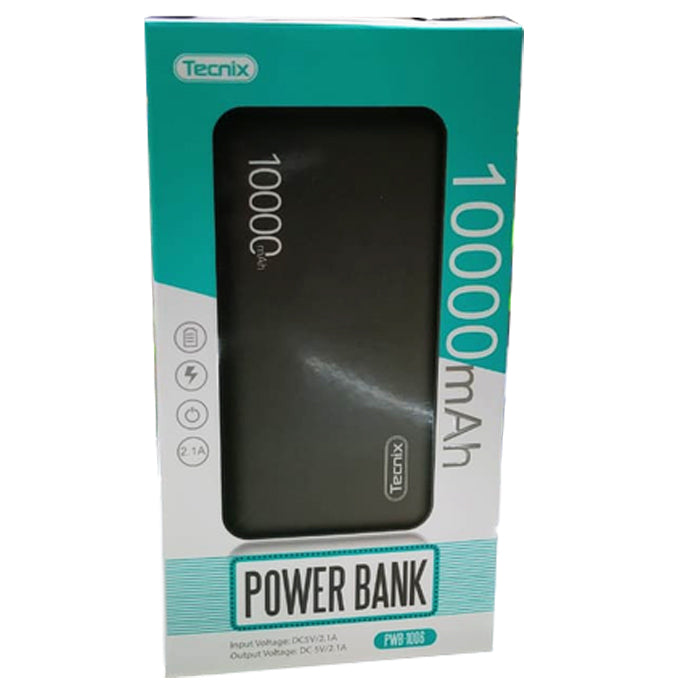 Carregador Portátil 10000mah Tecnix Pwb-1006