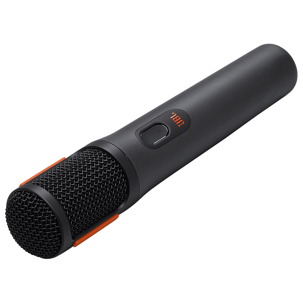 Par de Microfone Sem Fio, JBL PartyBox Wireless Mic, Receptor UHF de Canal Duplo, JBLPBWIRELESSMIC - Preto