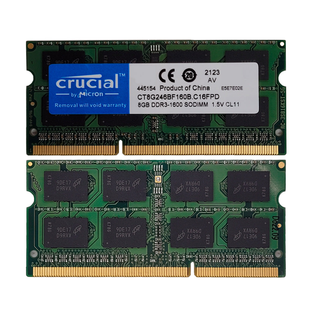 Memória Ram Notebook 8GB 1600Mhz DDR3 - Crucial