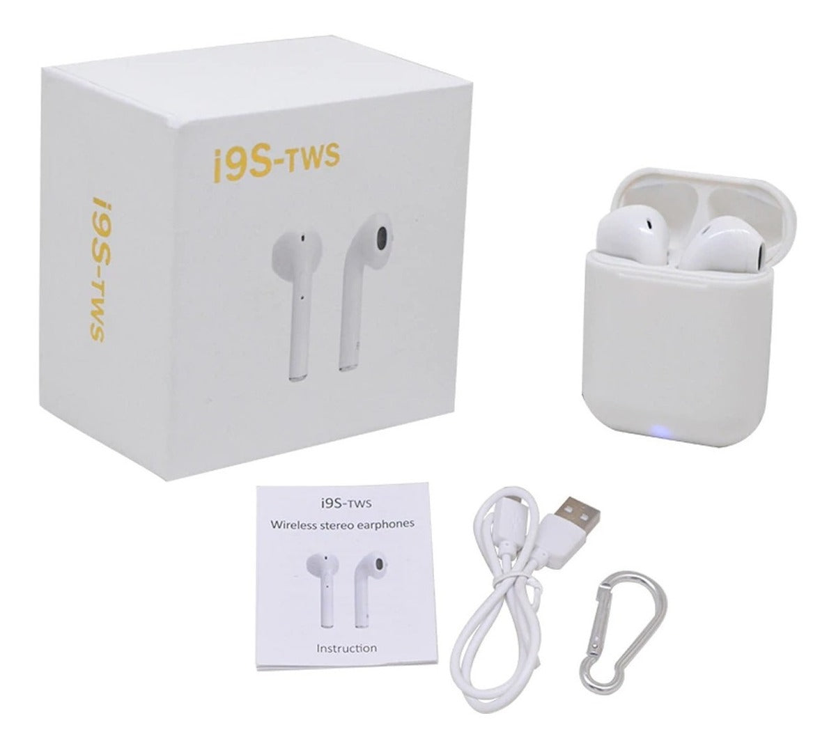 Fone De Ouvido Sem Fio Bluetooth 5.0 I9s Tws AirPods Stereo