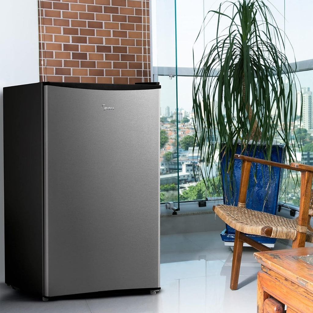 Frigobar Midea, 93 Litros, 220V, MRC10B2, Inox