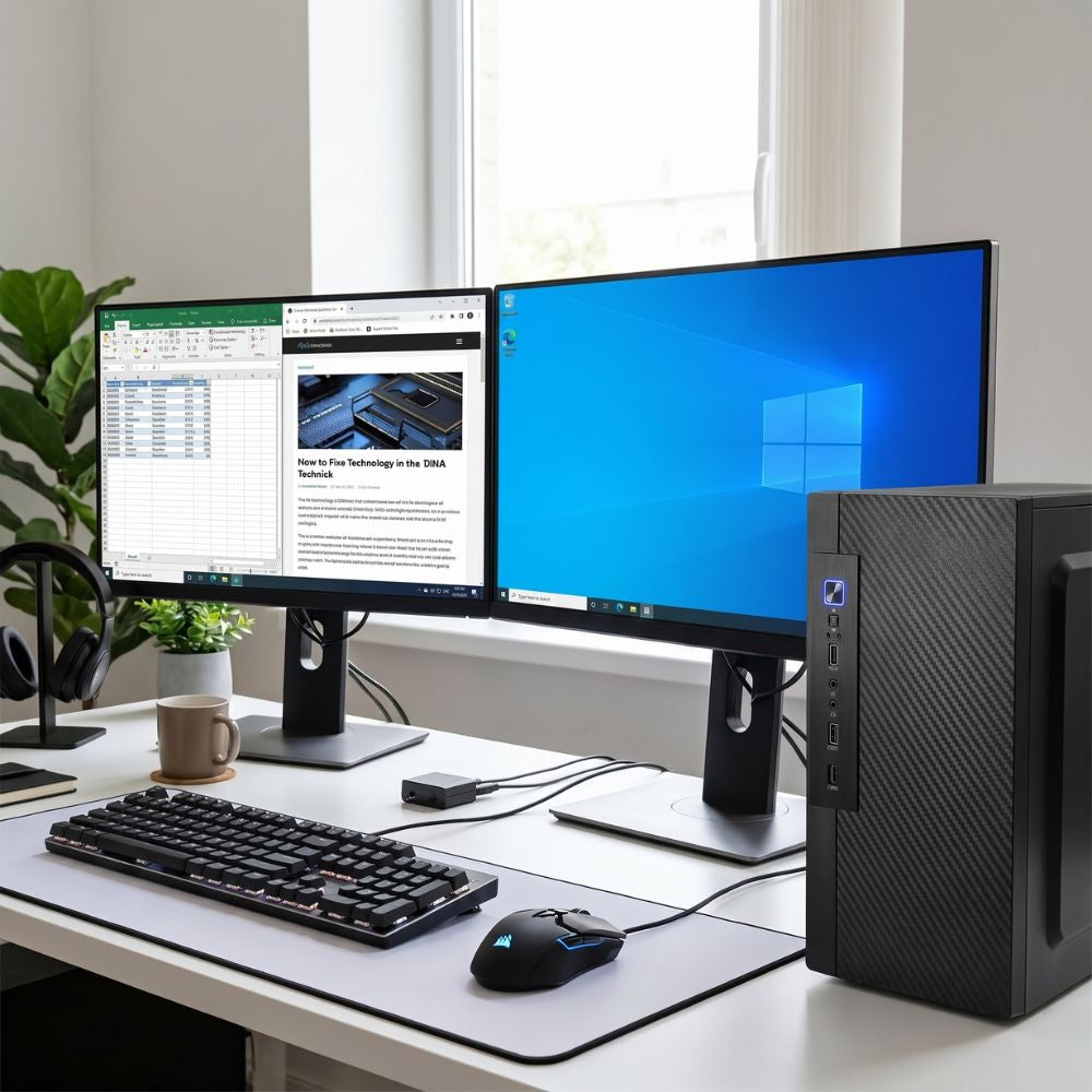 Computador Core  i5-12500, Memória RAM 8GB DDR4, NVME 512GB, Gabinete Office  e Fonte Real ATX 500W
