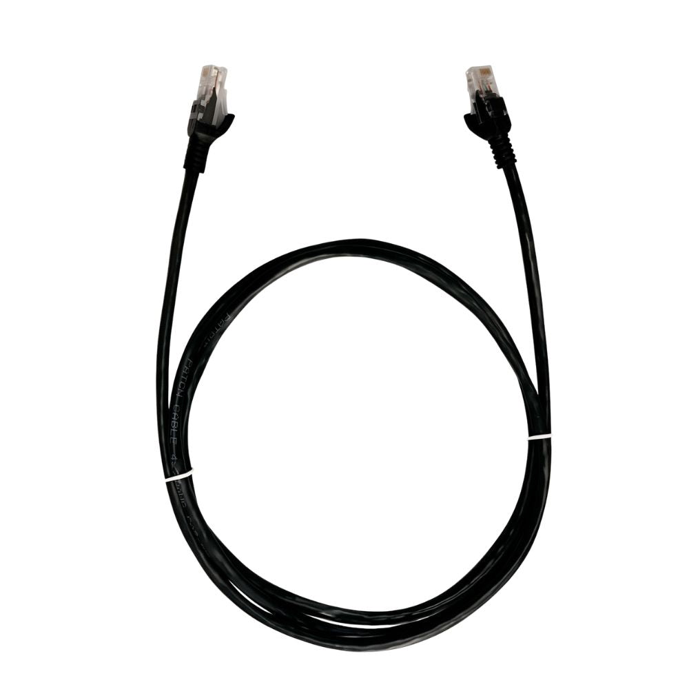 Cabo de Rede 1.5 Metro, Patch Cord PLusCable Preto, Cat.5E PC-ETHU15BK