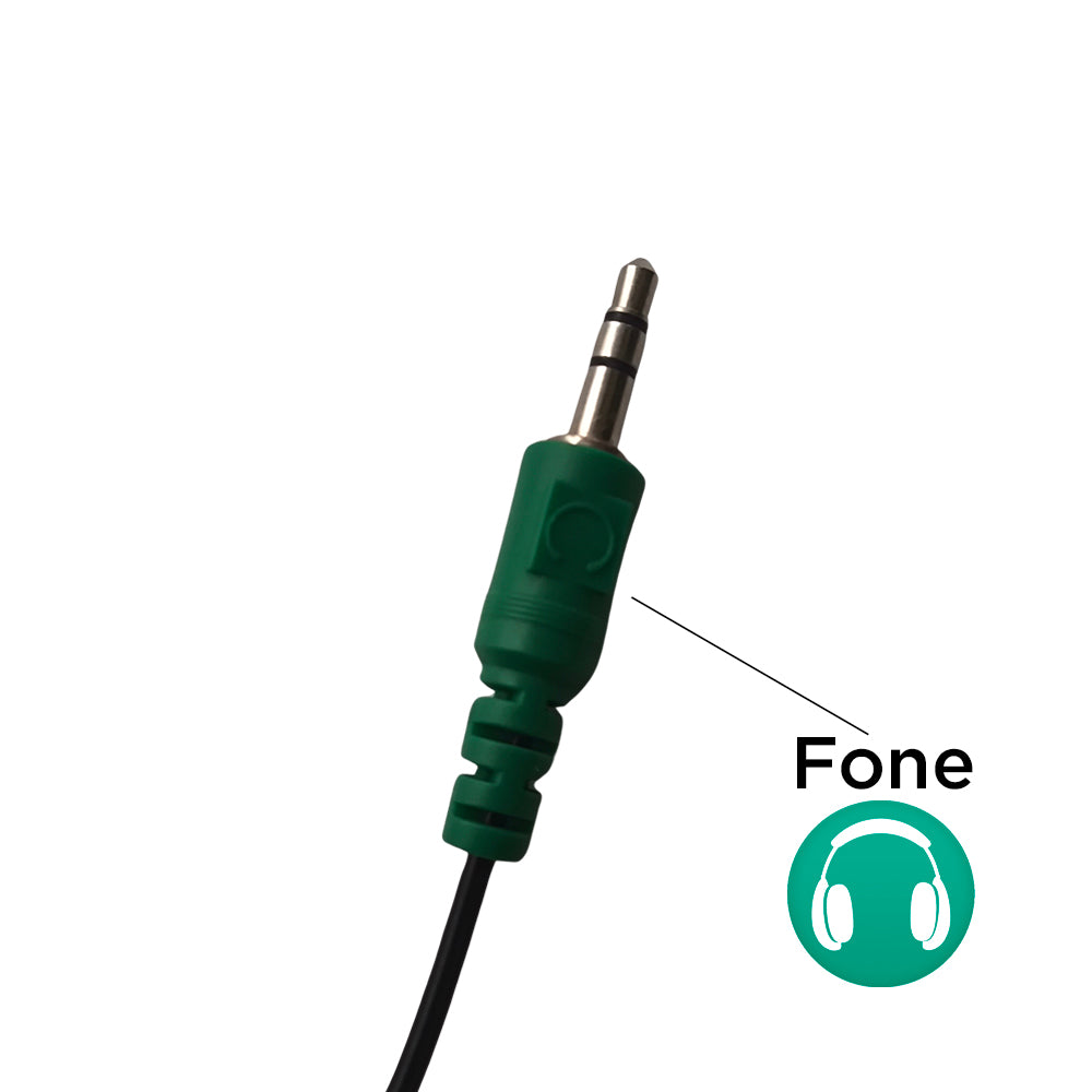 Cabo Adaptador Y, P3 Fêmea Para 2 P2 Macho, Microfone e Fone, StormTech
