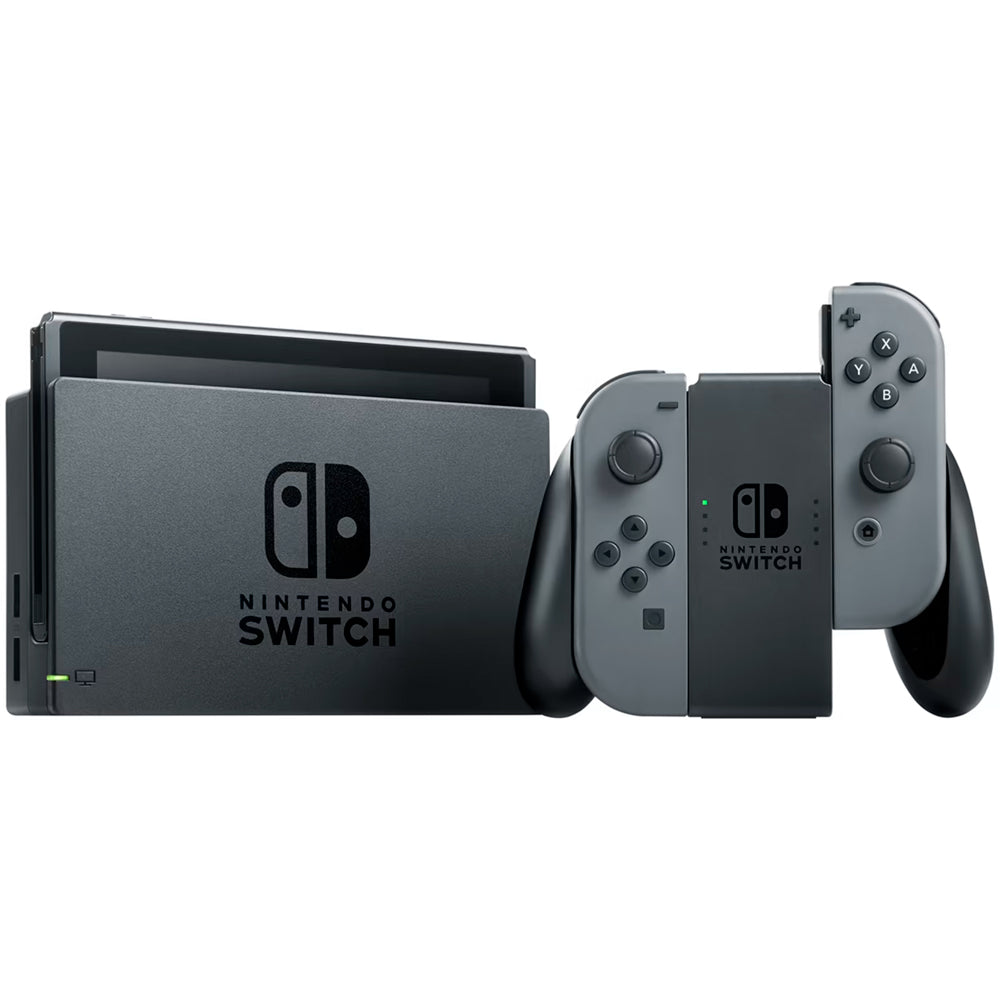 Console Nintendo Switch 32GB Cinza, Com Controle Joy-Con, Bateria Extendida, HADSKAAA