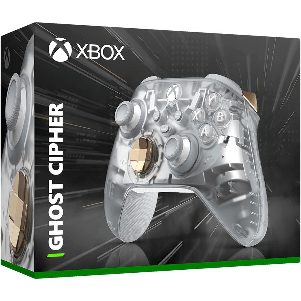 Controle Sem Fio, XBOX Series X/S, One e PC, Ghost Cipher Special Edition, Microsoft