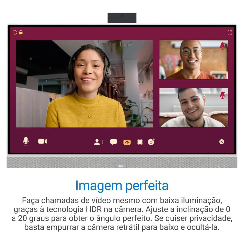 Computador Dell 24 All-in-One EC24250, 23.8
