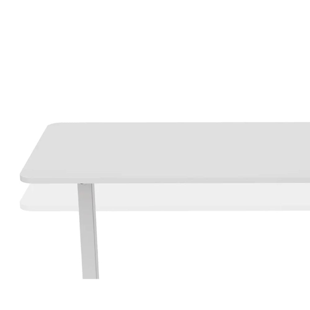 Mesa Elétrica de Escritório FlexiSpot Standing Desk 66Cm-115Cm Altura Ajustável FQ2-WW-1260 (Branco)
