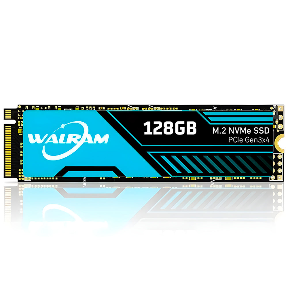 SSD M.2 NVME 128GB Walram 2000Mb/s Leitura 1800Mb/s Escrita