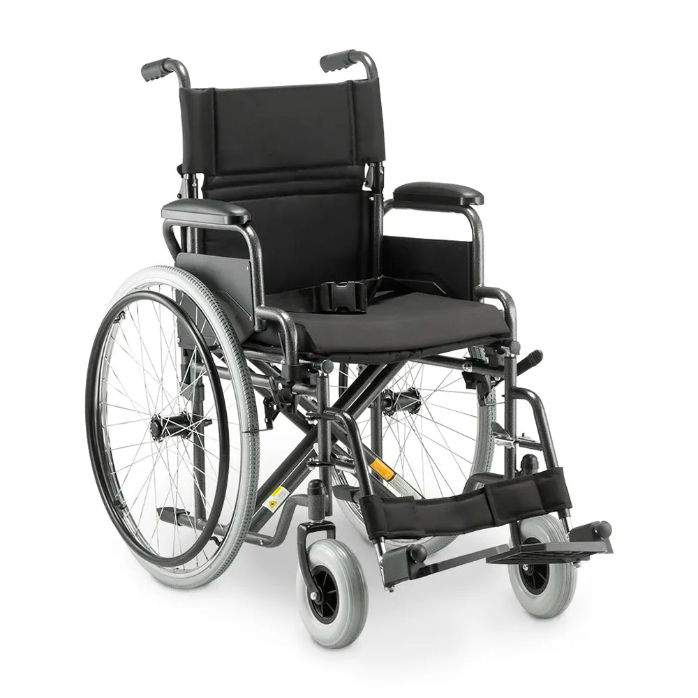 Cadeira de Rodas Aço Dobrável até 120 Kg D400 Dellamed - Tamanho 46
