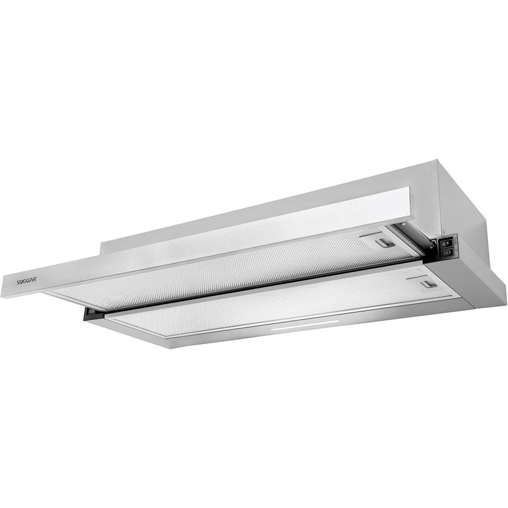 Depurador de Ar Suggar Slim de Embutir 80Cm Inox 220V DE82IX
