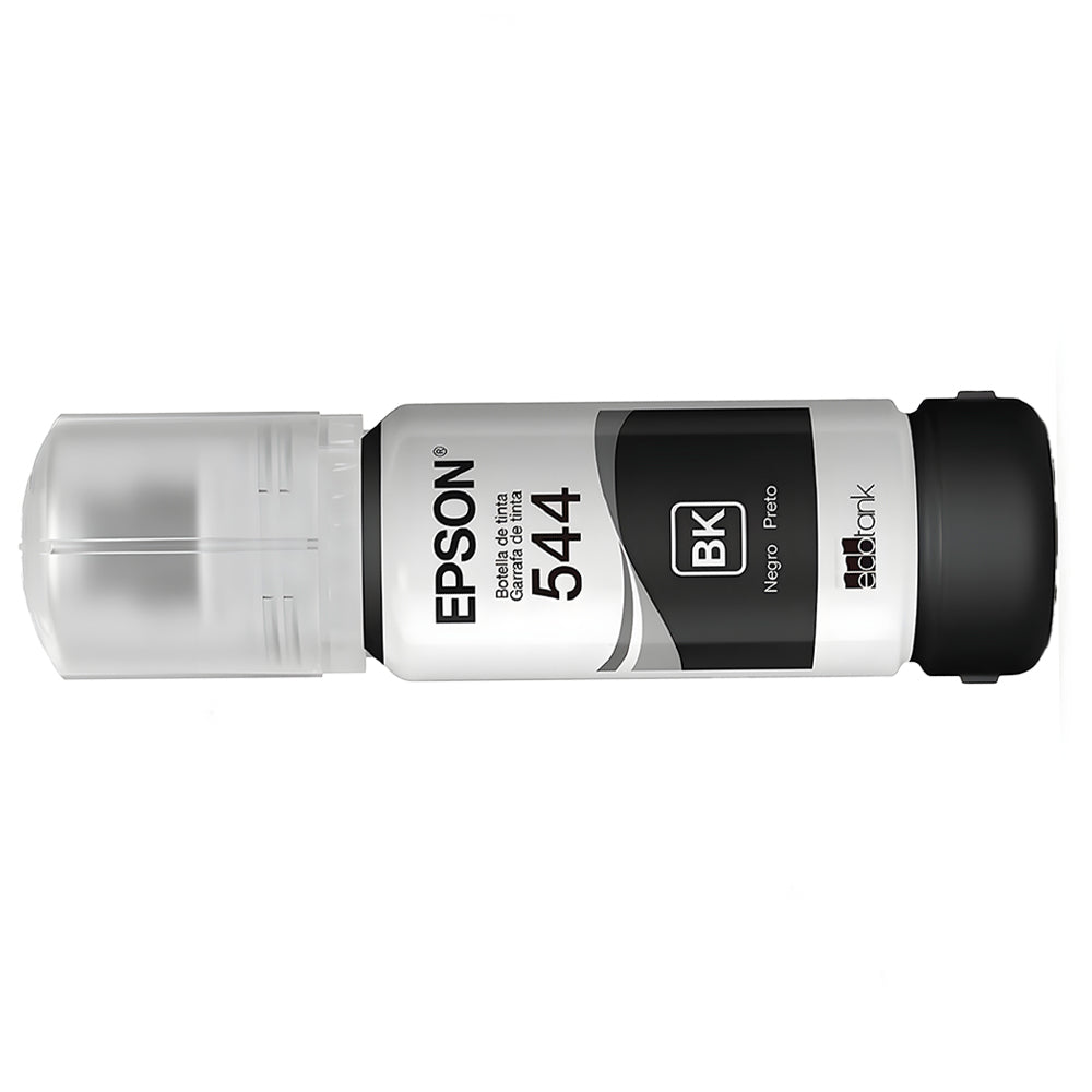 Refil de Tinta Epson Preto 544-T544120 Original P/EcoTank L3110 L5190 L3150 L3210 L3250 Rende 4.500 Paginas (Fora da CX)