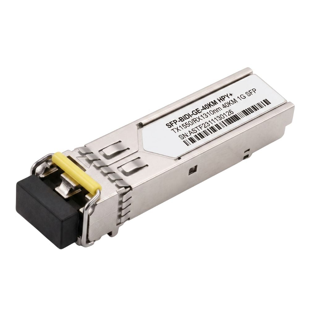 Módulo SFP BiDi Gigabit 40Km HPY+ TX1550/RX1310nm 1G
