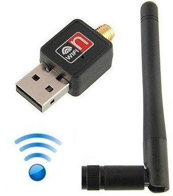 Adaptador Wi-Fi Usb Com Antena 802.iin 900 mbps Wireless