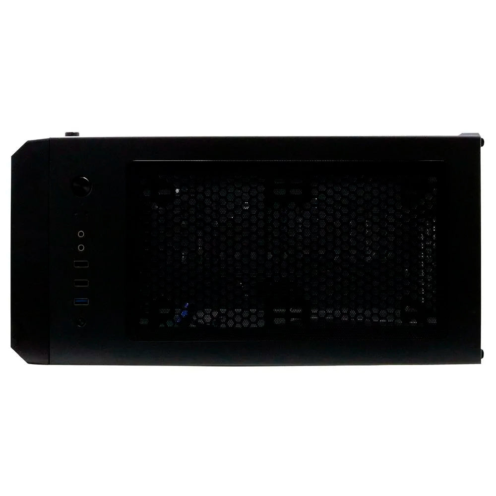 Gabinete Gamer BG-025 Bluecase, Lateral Vidro Temperado, Mid Tower, S/FTE, USB 3.0, Preto