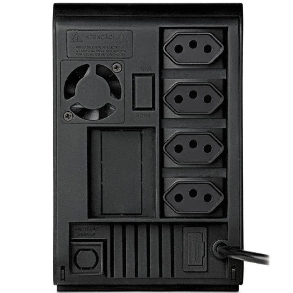 Nobreak APC Back Ups 600va 115/220v Bivolt 110v 4 Tomadas Bz600bi-br Apc