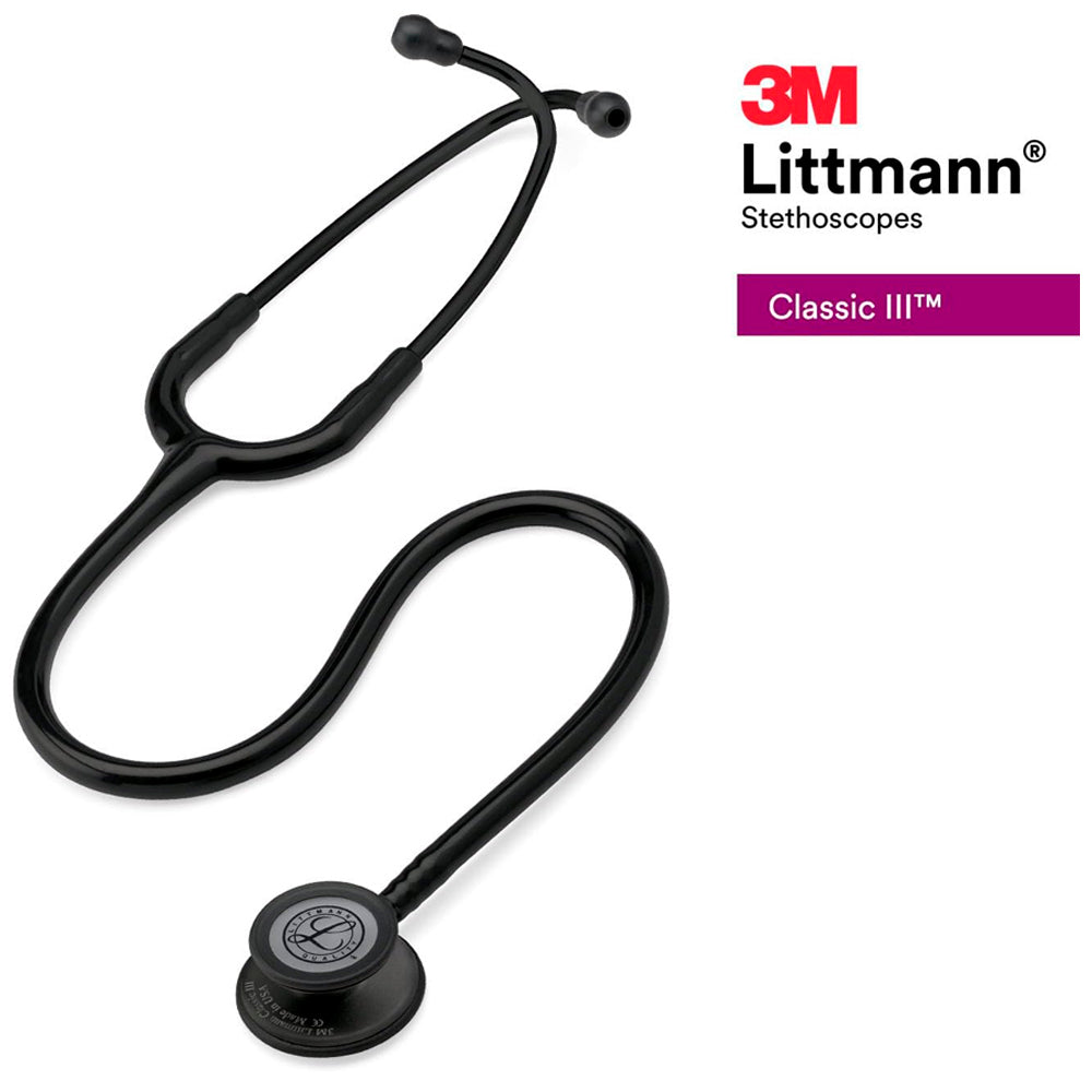 Estetoscópio Littmann 3M Classic III 5803 - Black Edition
