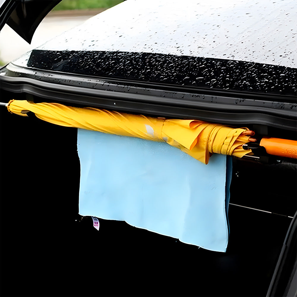 KIT 2 Peças, Suporte Para Guarda-Chuva, Gancho Organizador Para Porta Mala de Carro, Preto