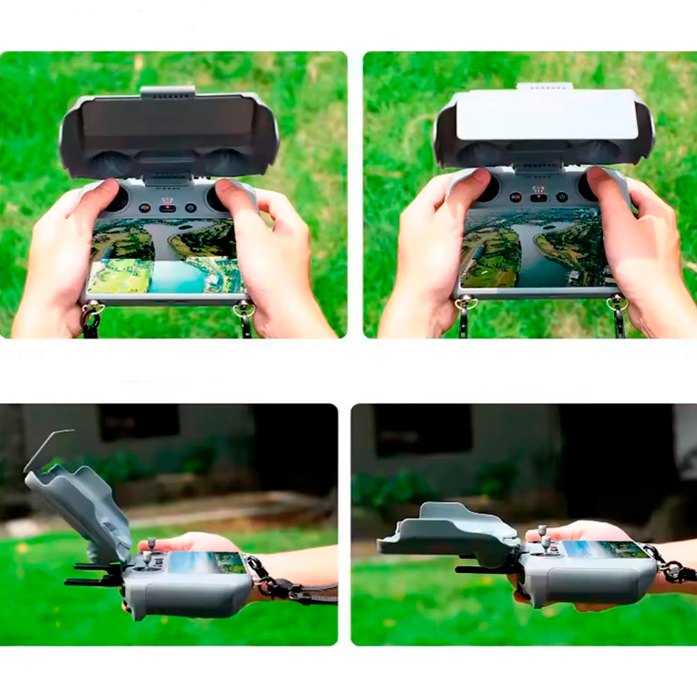 Capa Protetora Solar Para Controle de Drone, Para DJI RC 2, Cinza, SunnyLife