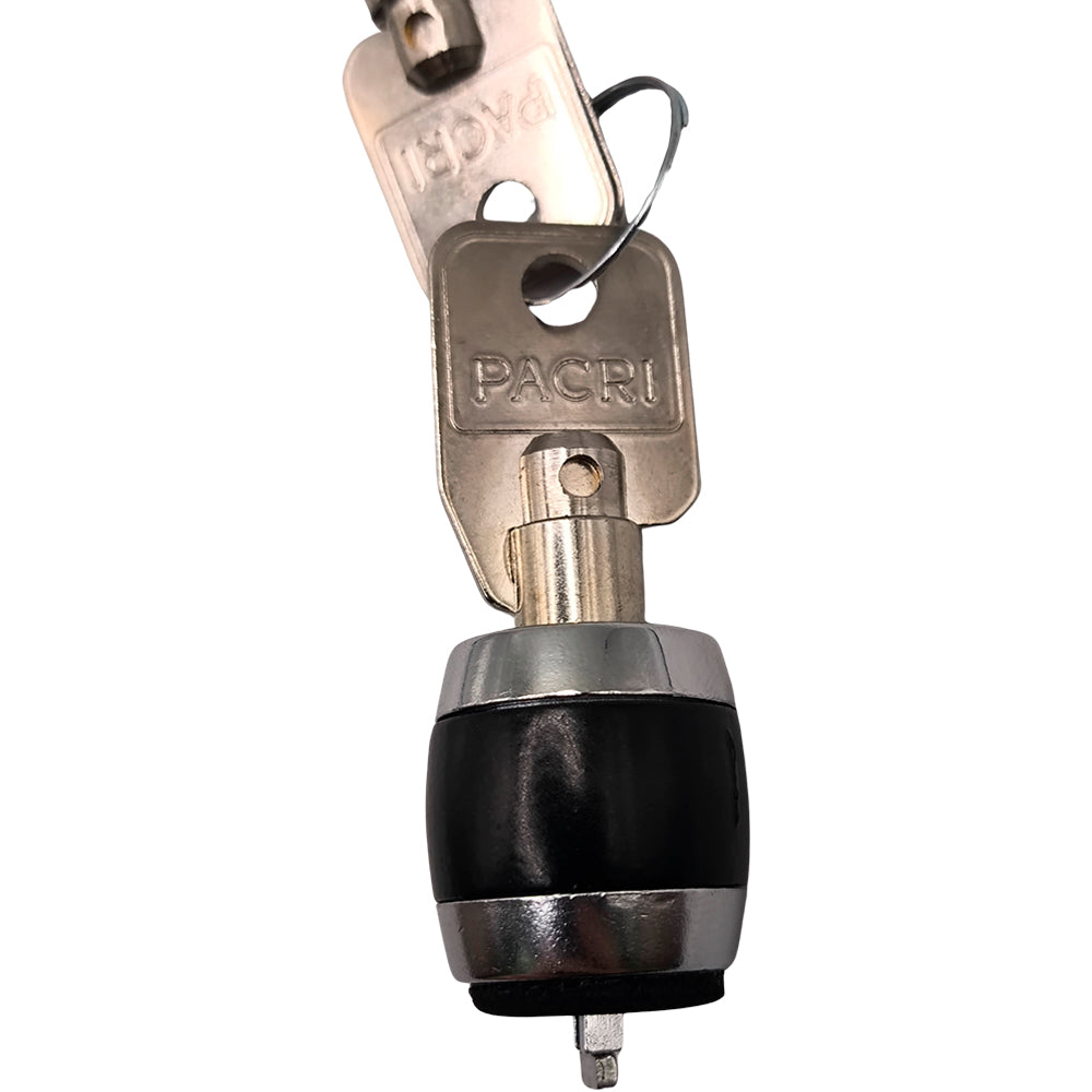 Trava de Segurança Cadeado Com Chave, Para Gabinete, FTB-70, Brazil PC