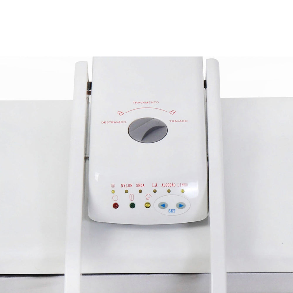 Prensa de Passar a Vapor Sun Special QPFB-16, 16000W, 80x28cm, 220V, Superfície Alcochoada, Vapor e Seco - Branco