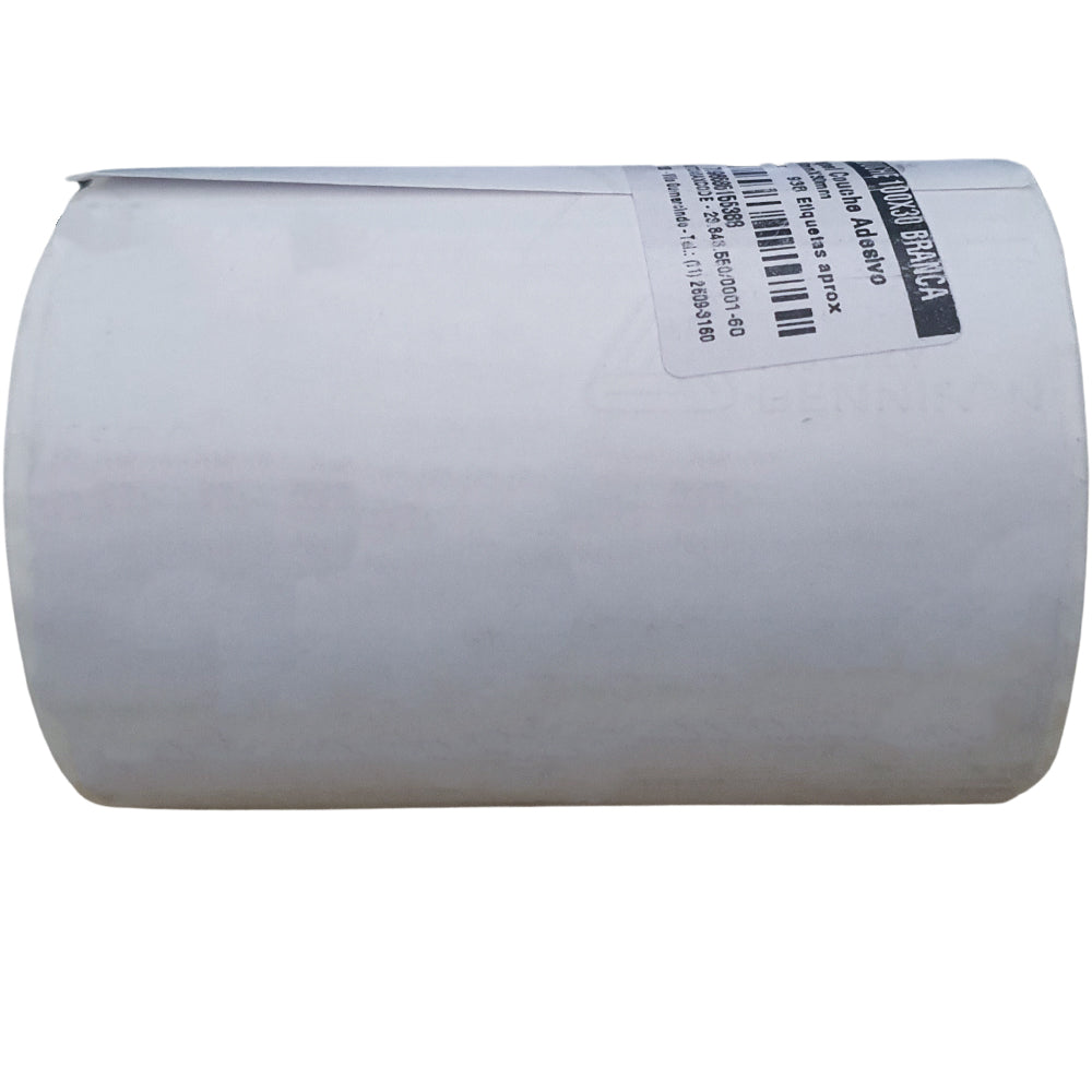 Rolo de Etiqueta Couche 100mm x 30mm Argox/ Zebra/ Elgin - AutomaxCode