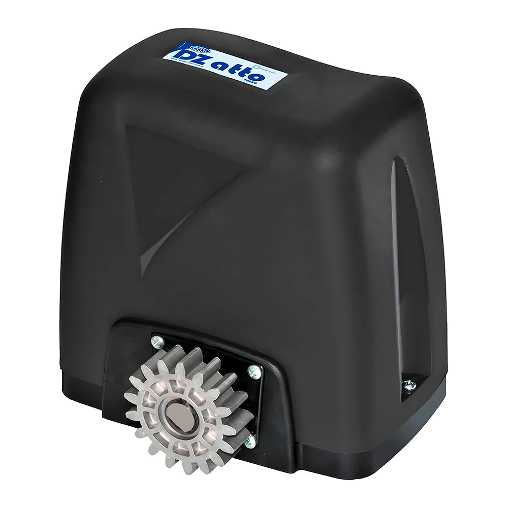 Kit Conjunto Motor de Portão Rossi DZ ATTO 36 V2 TURBO 220V 350KG Com Controle, Placa e 3 Metros de Cremalheira