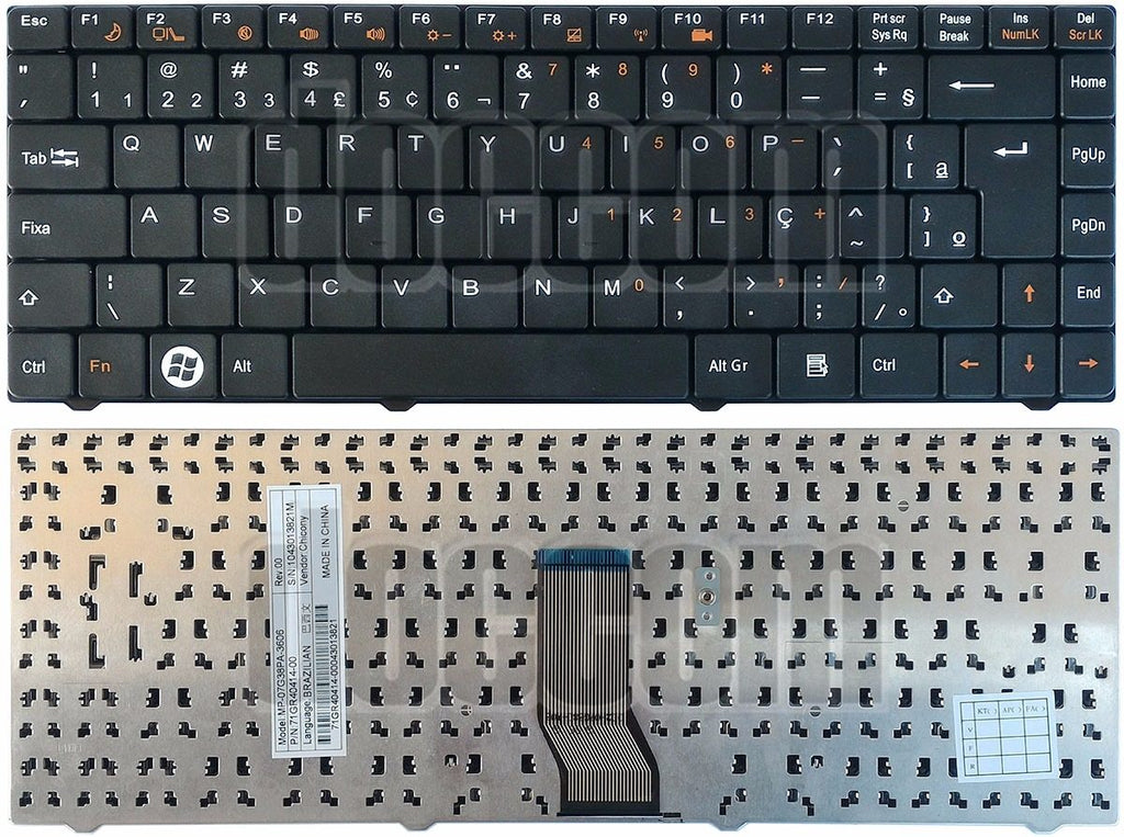 Teclado Notebook Semp Toshiba Is1412 1413 1414 1422 Com Ç-Usd