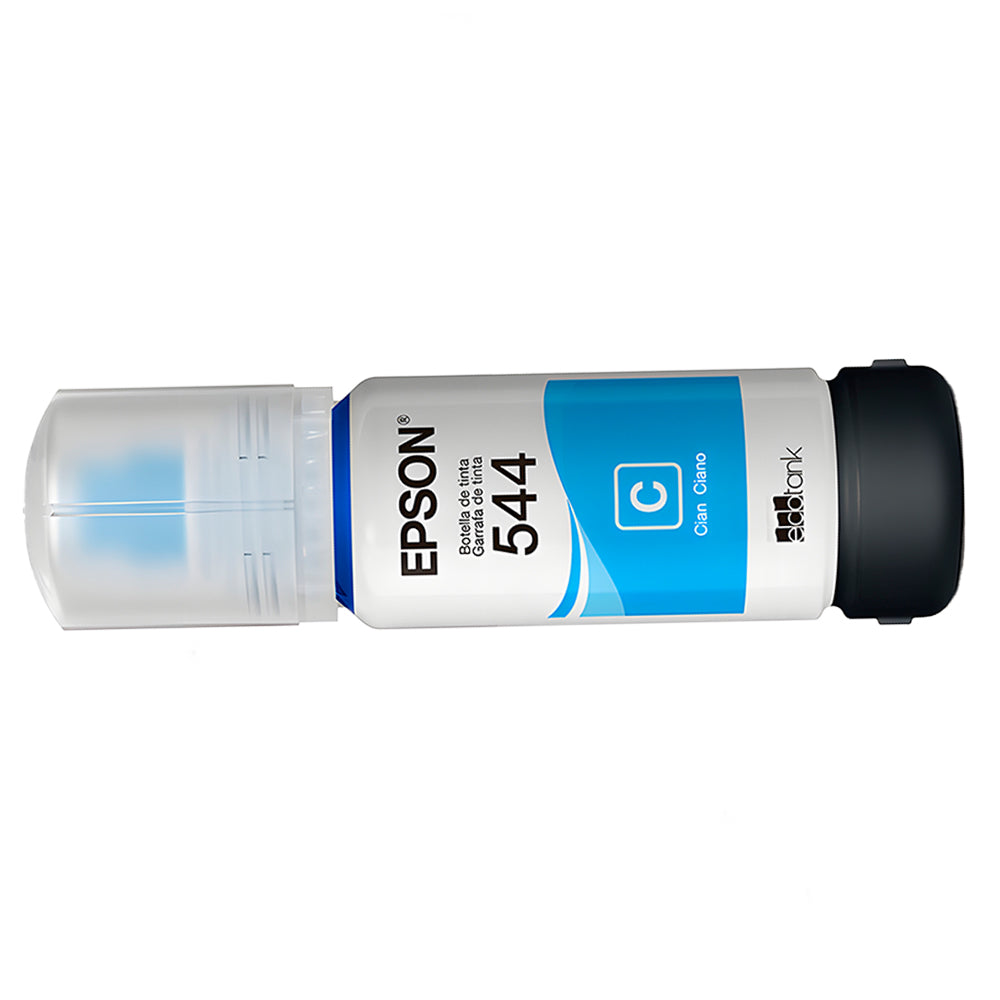 Refil de Tinta Epson Cyan 544-T544220 Original Para L3110/L3150 Rende 7.500 Paginas (Fora da Caixa)