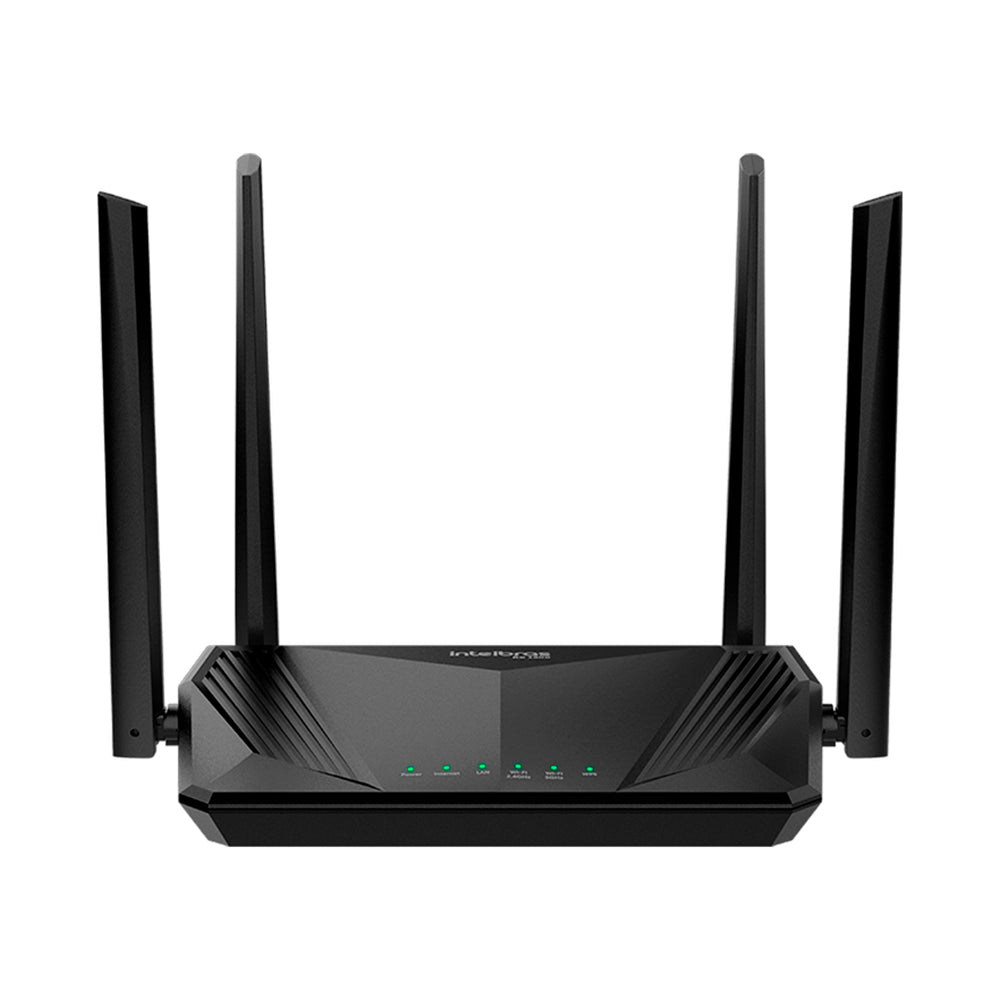 Roteador Wi-Fi 6 Dual Band Intelbras RX 1500, Tecnologia Wi-Fi 6 e OFDMA, 4 Portas Gigabit , 1200Mbps