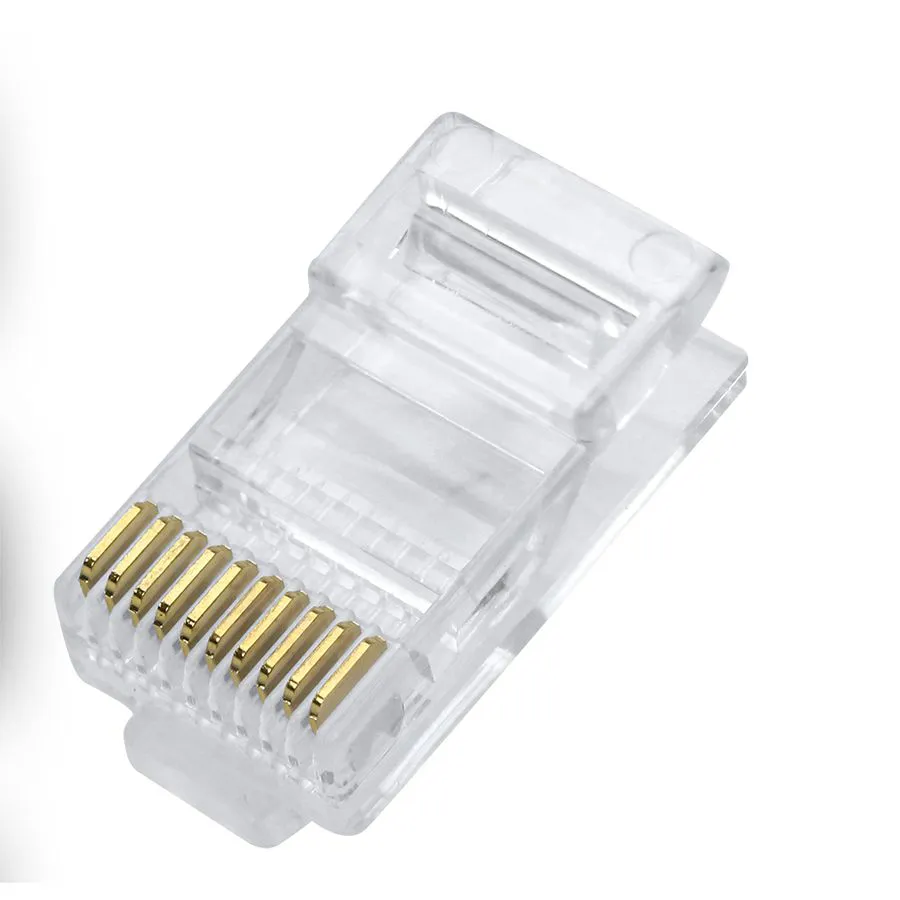 Plug Conector Modular RJ-45 8 Vias Cat5