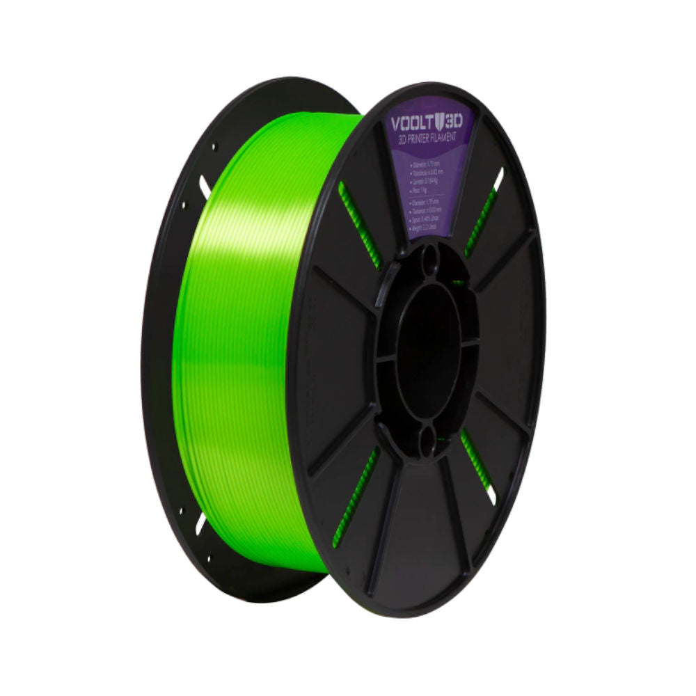 Filamento PLA Verde Neon V-Silk High Speed Premium - 1Kg