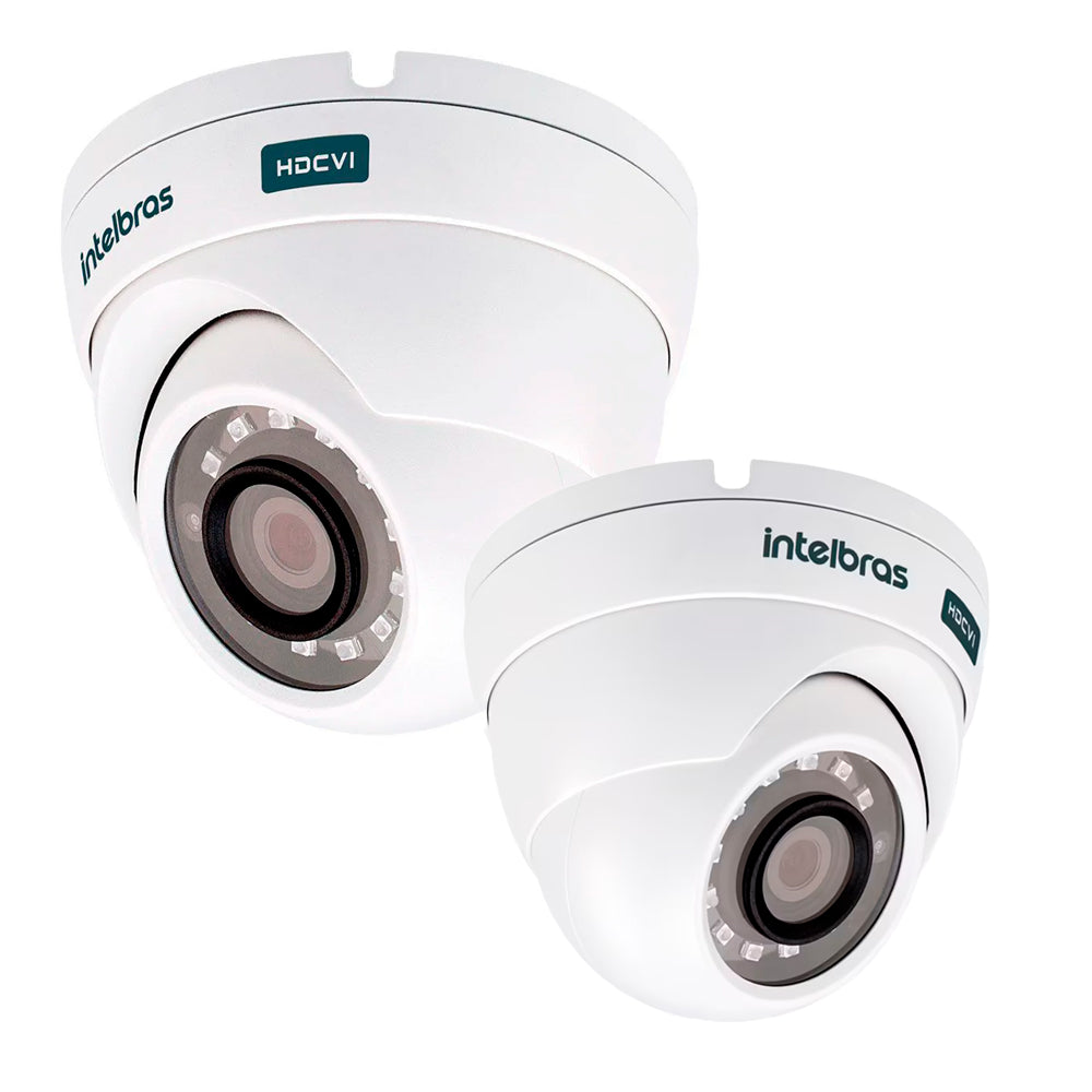 Câmera de Segurança Ultra HD Intelbras, VHD 3420 Dome G4, 2K, HDCVI, Lente Infravermelho, 4MP