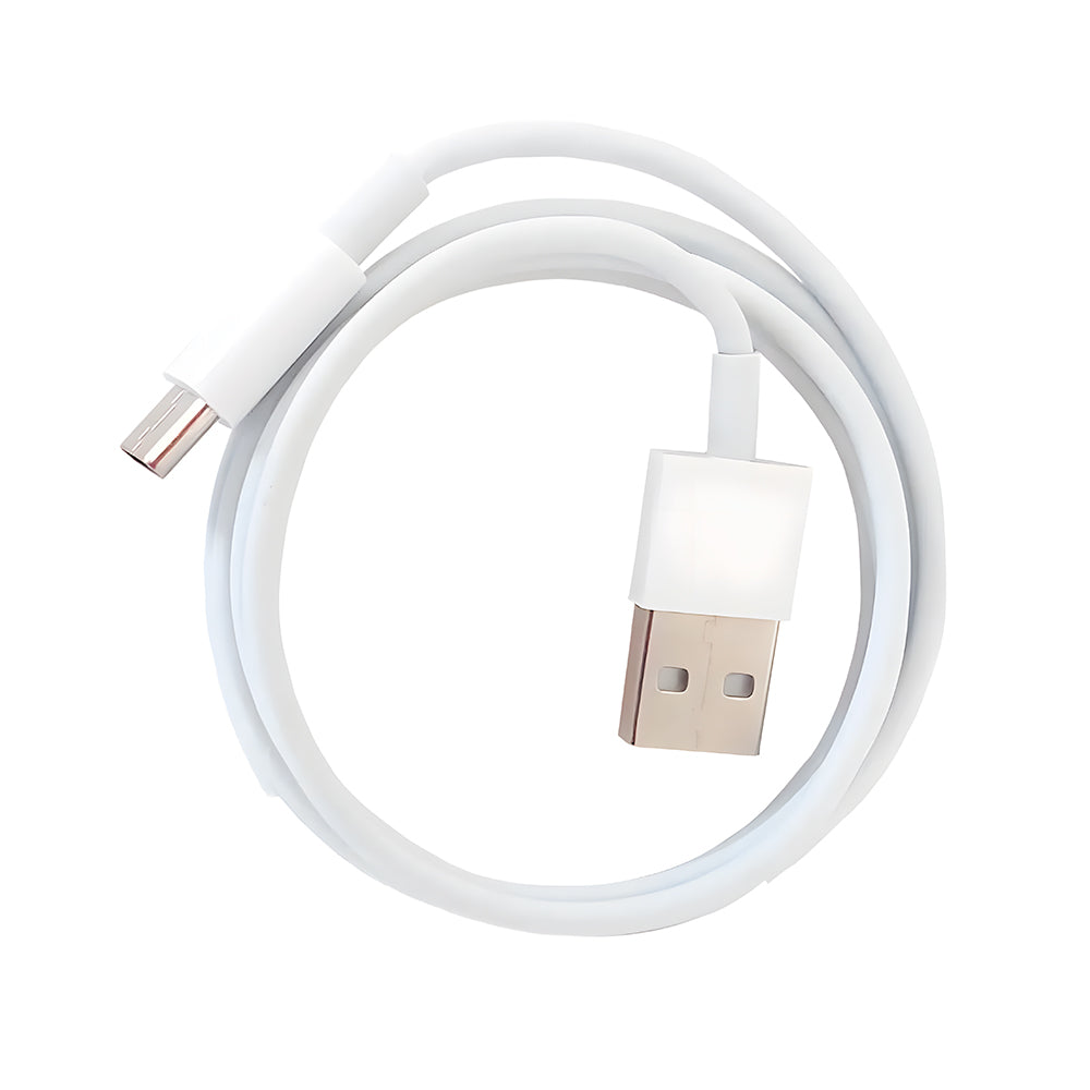 Cabo USB Para USB-C, Carregamento Rápido, 6A, 30cm Comprimento, Lehmox, LE-377, Branco