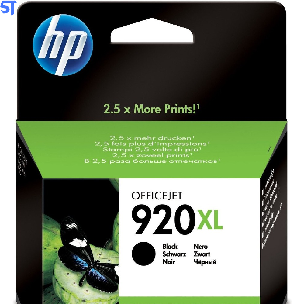 Cartucho Hp 920XL Preto 29ml CD975AL