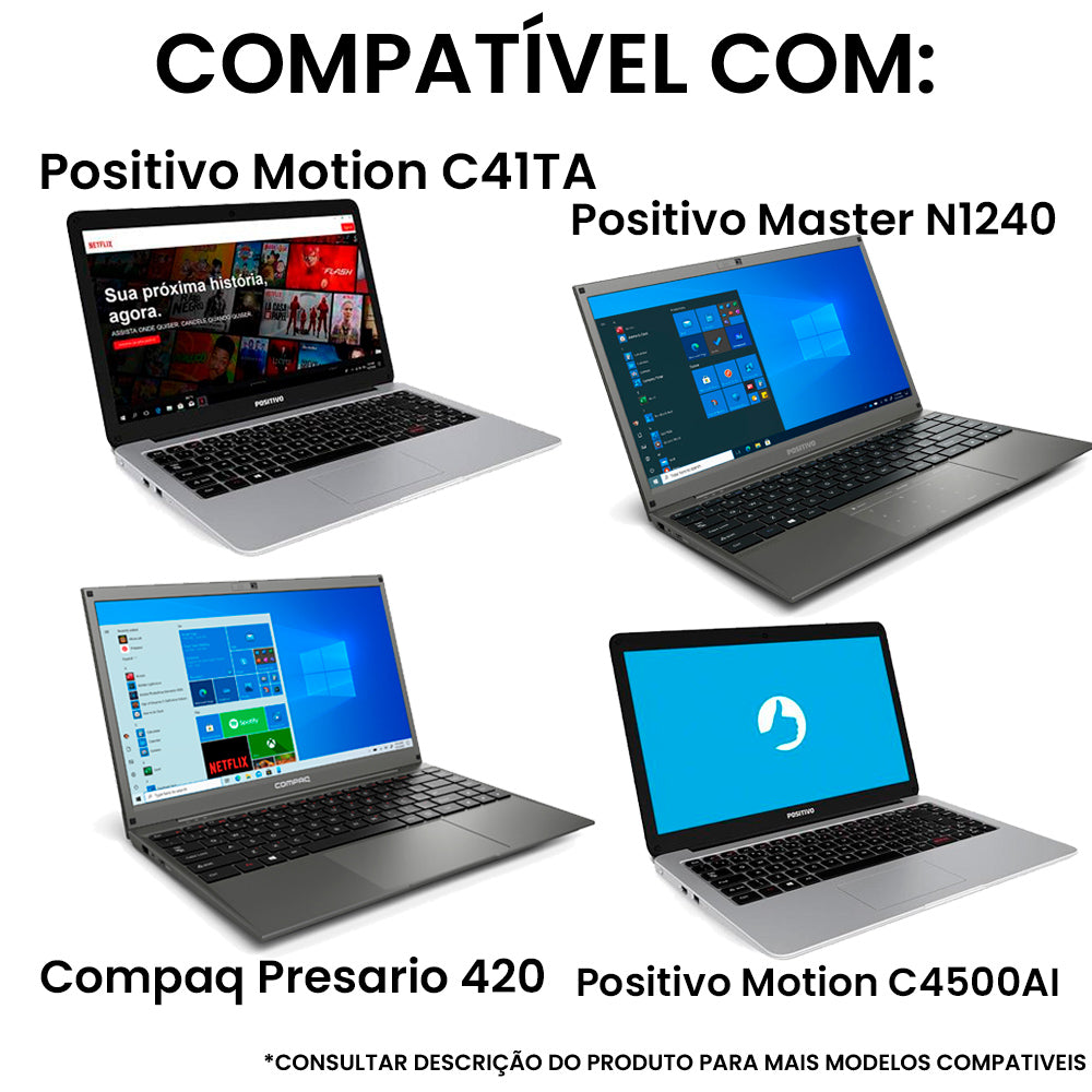 Teclado Para Notebook Compatível Com Positivo Motion C4500C