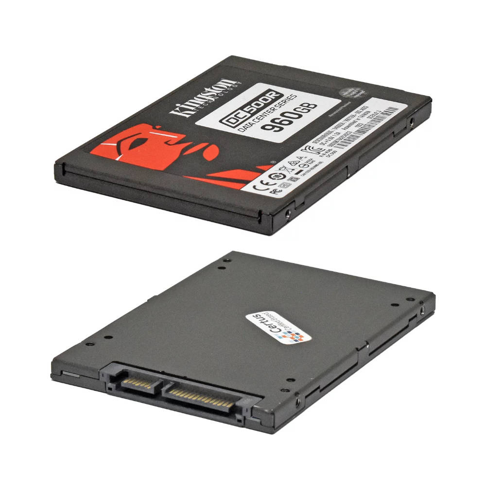 SSD Kingston Servidor DC500M 960GB SATA 6.0Gb/s SFF 2,5" SEDC500M/960G, Gravação até 520 MB/s, Leitura até 555 MB/s