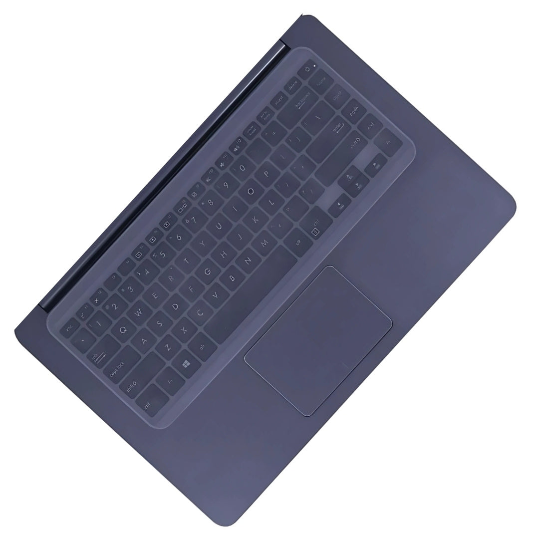 Protetor de Teclado em Silicone Transparente Para Notebook 13" e 14", Antipoeira e Lavável – BringIT