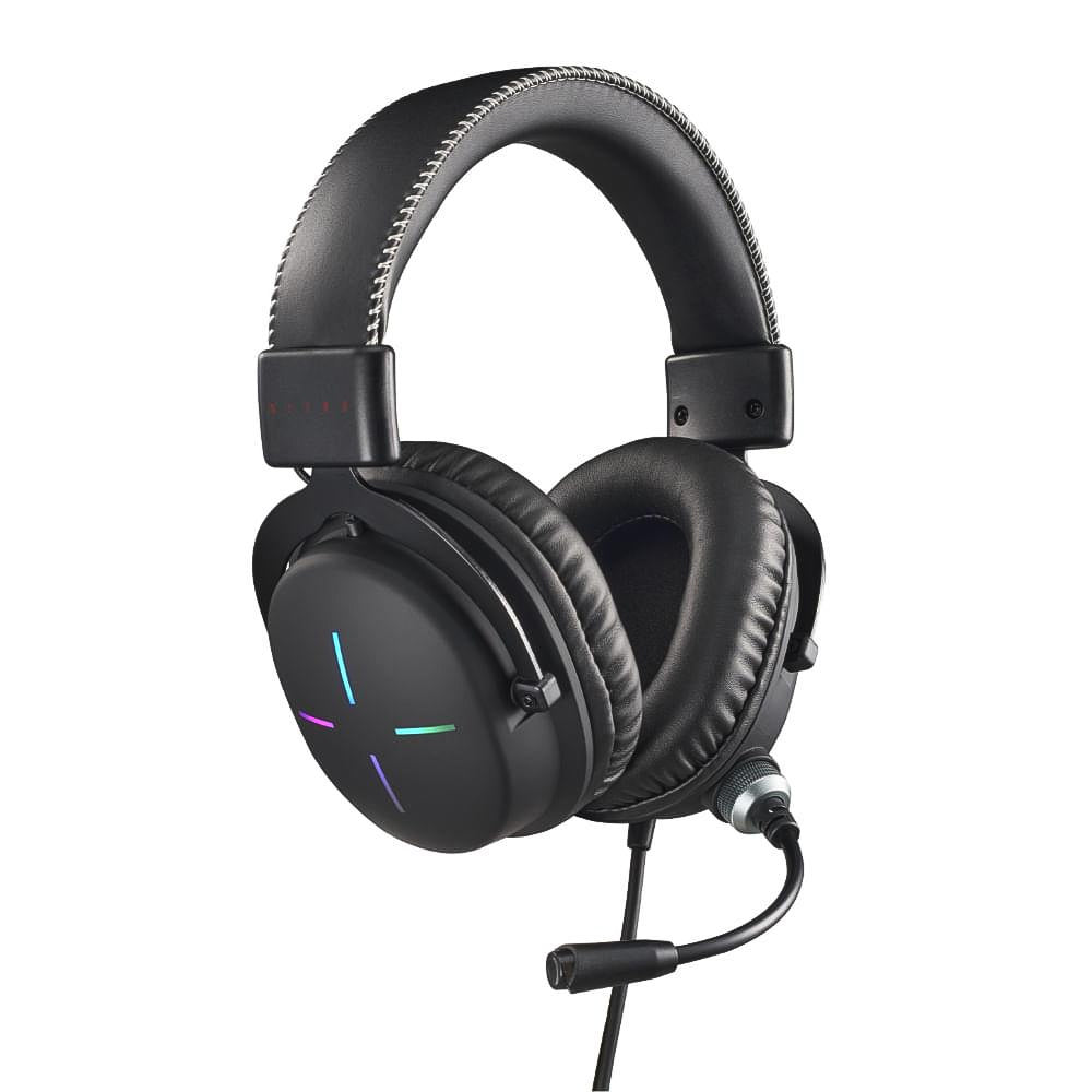 Headset Gamer Nitro NHW200 Gen 2 Desing Over-Ear RGB Com Microfone Omnidirecional