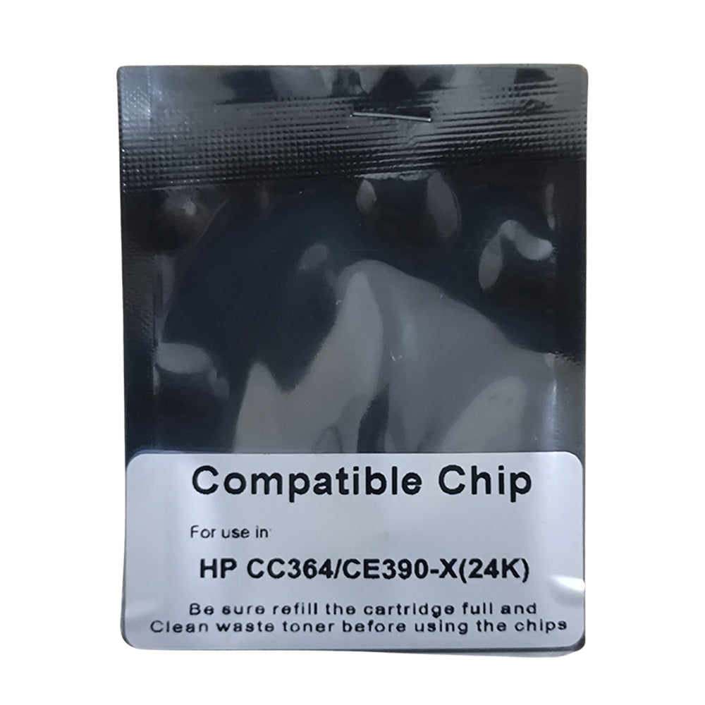 Chip de Cartucho Toner Compatível HP CC364/CE390-X, 24K