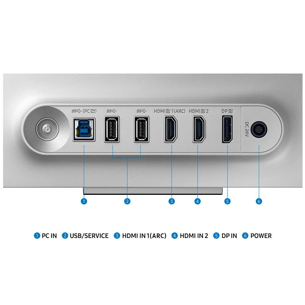 Monitor Gamer Samsung Odyssey OLED G8 32" 4K 240Hz 0.03ms TV com AI - Prata