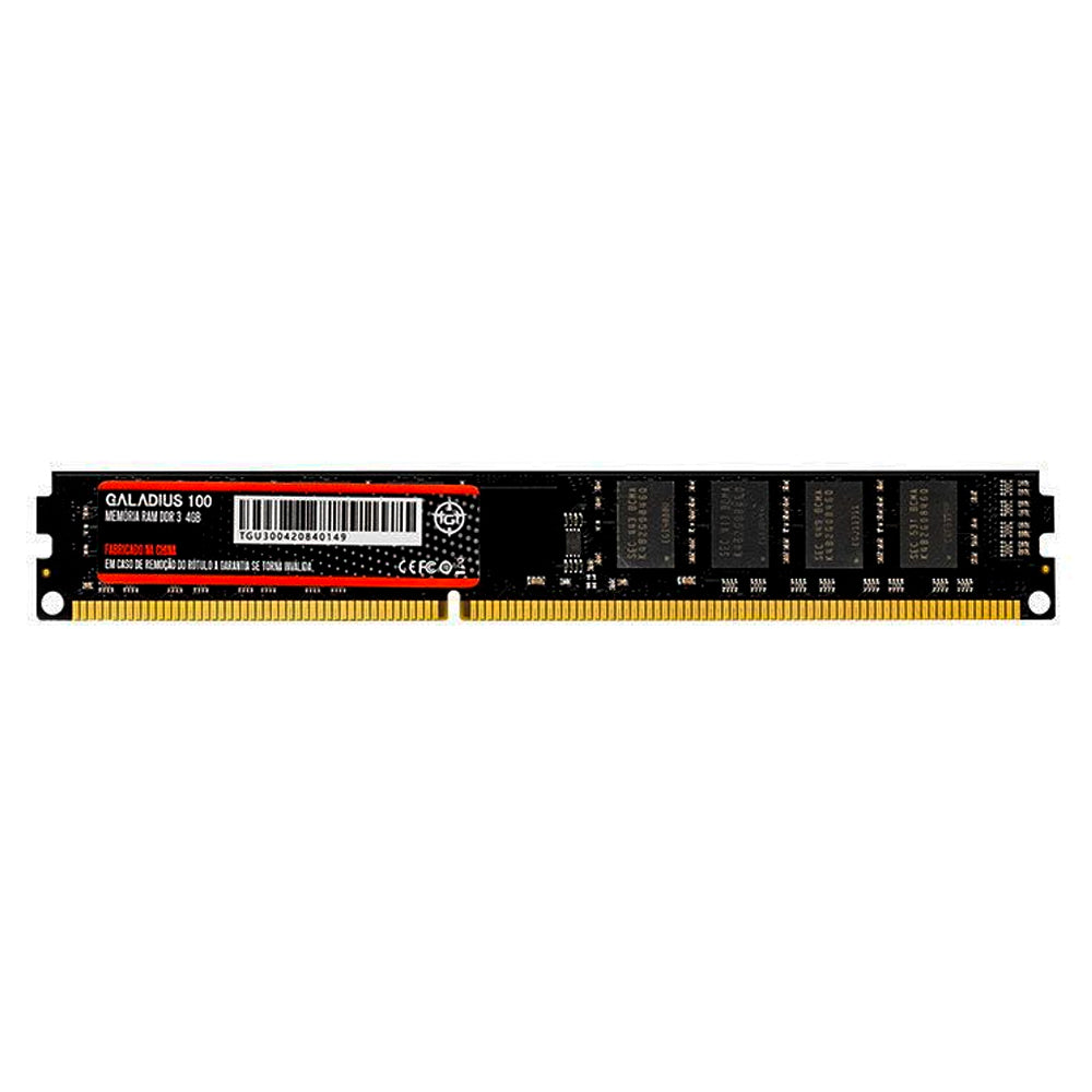 Memoria Ram Desktop 4GB TGT Galadius 100, 4GB (1x4GB), DDR3, 1600MHz, C11, TGT-GLD100-4GB