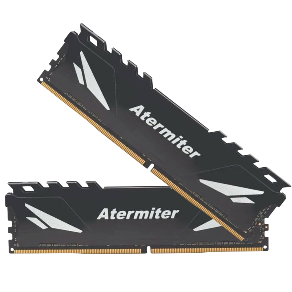 Memória RAM Gamer Desktop Atermiter 16GB 2666MHz DDR4, 1,2V, PC4-21300-CL19, Game Memory PPX, Preto