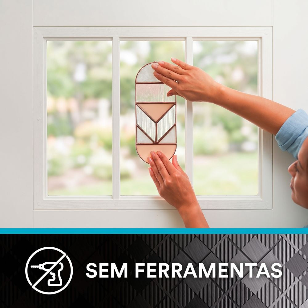 Fita Dupla Face Fixa Forte 3M 19MM X 2M, Suporta até 800 Gramas