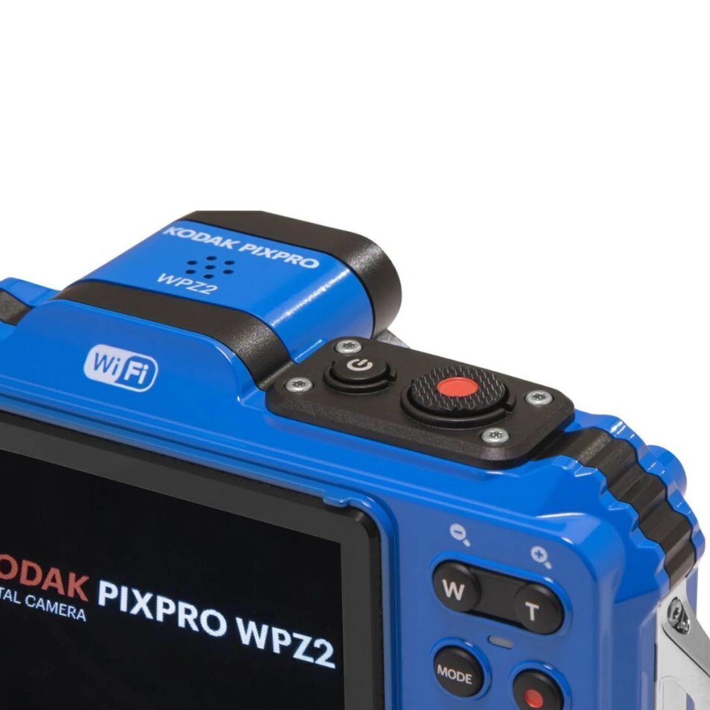 Câmera Kodak Pixpro WPZ2 À Prova D'água 15m + 2 Baterias e SD 16GB - Azul
