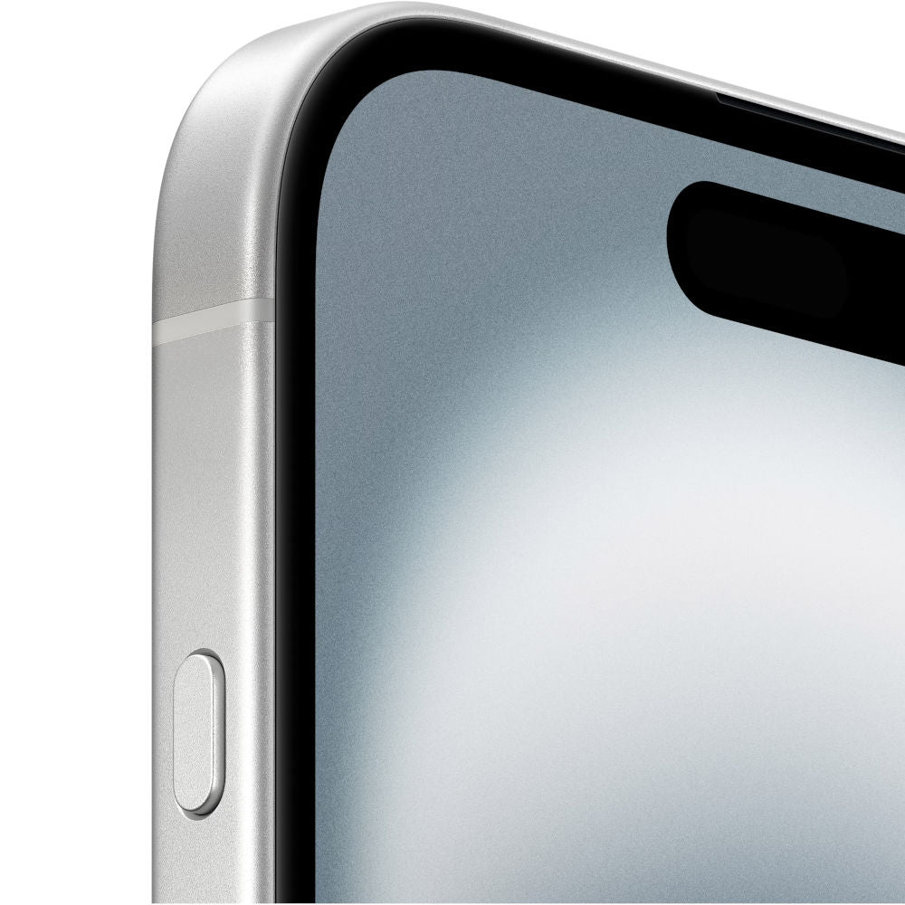 Iphone 16 Apple iOS 128Gb Tela 6,1'' Câmera de 48MP Com Cabo de Recarga USB-C, (MYE93BR/A) Branco