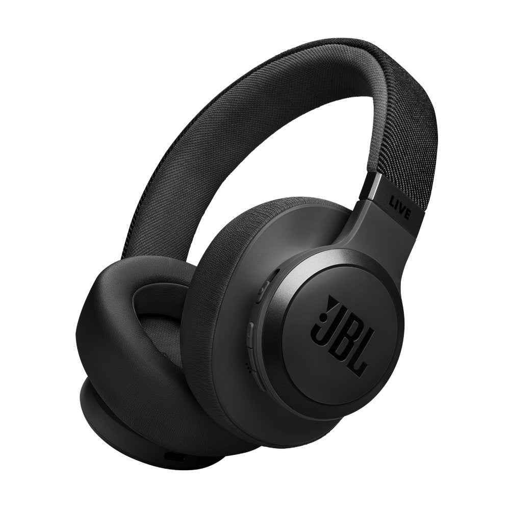 Fone de Ouvido Sem Fio JBL Live 770NC Bluetooth com Cancelamento de Ruído Adaptativo - Preto