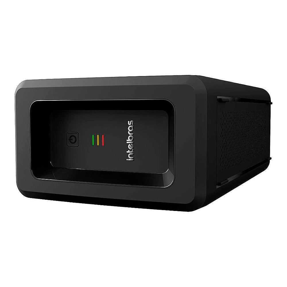 Nobreak Interativo Intelbras ATTIV 1200VA Preto Entrada e Saída 220 Voltes Com 8 Tomadas