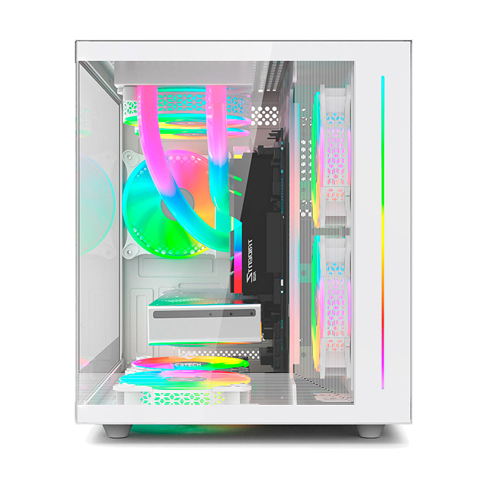 Computador Gamer Ryzen 5 5600GT, Vega 7, RAM 16GB DDR4, SSD M.2 NVMe 500GB, Windows 10 Pro, Aquario